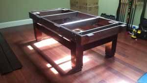 Pool and billiard table set ups and installations in Los Angeles California